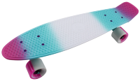 Скейтборд пластиковый Multicolor 22 pink/sea blue  TSL-401M