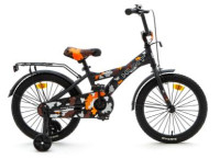 Велосипед 16" ZIGZAG HUNT Черный оранжевый