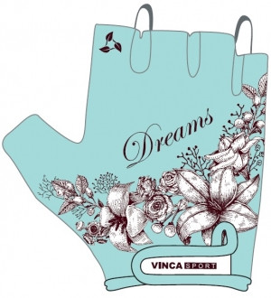 Перчатки велосипедные детские, dreams, цвет минт, размер 7XS
