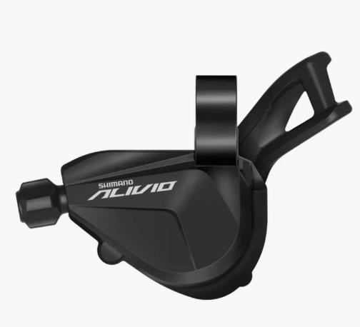 Шифтер Shimano Alivio, M3100-L, левый, 2ск, на хомут, без индикатора, тр. 1800мм