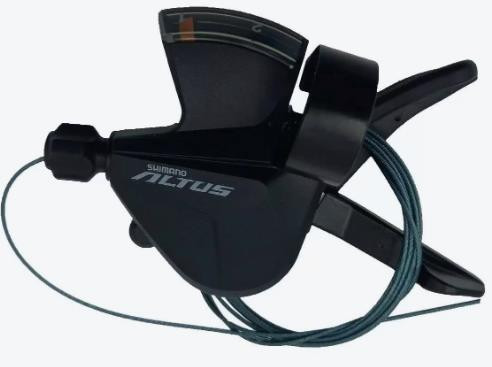 Шифтер Altus Shimano, M2010, лев, 2ск, тр. 1800мм