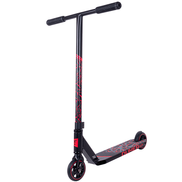 Самокат трюковой TECH TEAM DUKER 1.0 black/red 2024