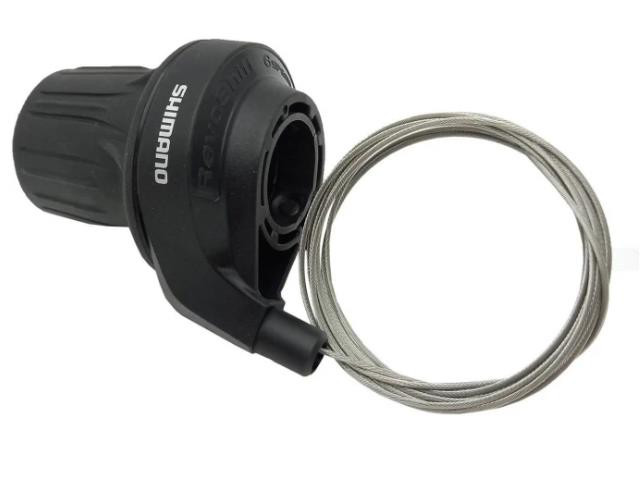 Шифтер Shimano Tourney, RV200-6R, прав, 6ск, тр. 2050мм, без уп.