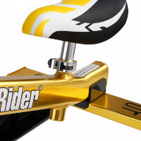 Самый легкий алюминиевый снегокат Small Rider TRIO (золотой)