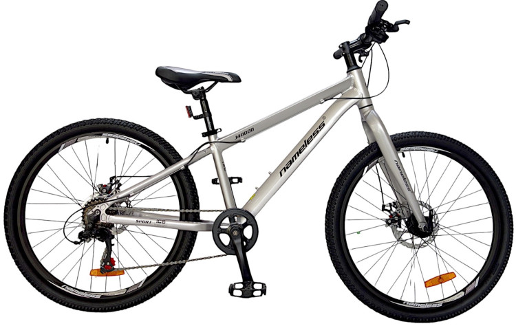 24" Nameless J4000D, серебристый/черный, 12,5"