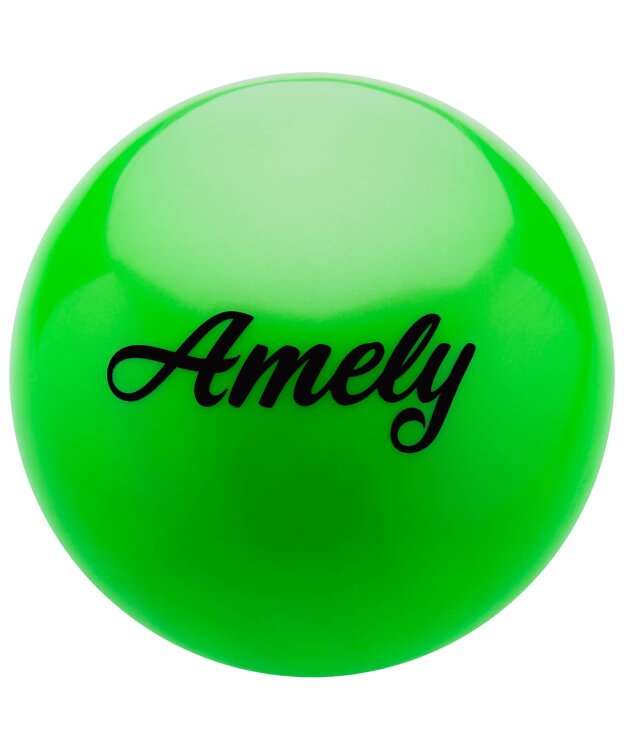 Мяч для х/г Amely AGB-101 19 см, зеленый