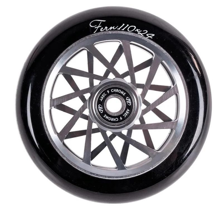 Колесо для самоката X-Treme 110*24мм, Fern, black