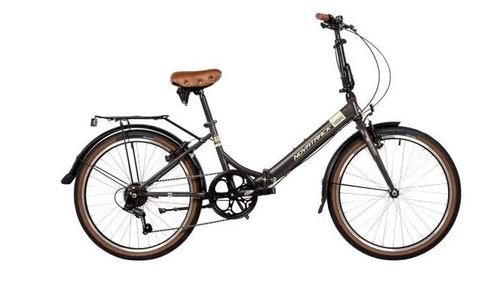 24" AURORA,складной , коричневый, Shimano 6 speed, TY21/TS38