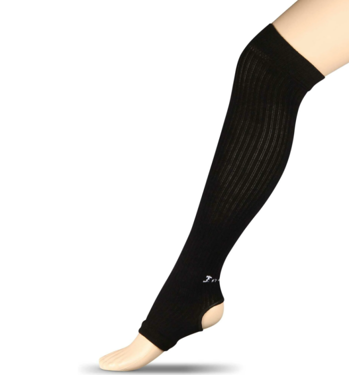 Гетры для гимнастики и танцев INDIGO Компрессионные 60см INDIGO