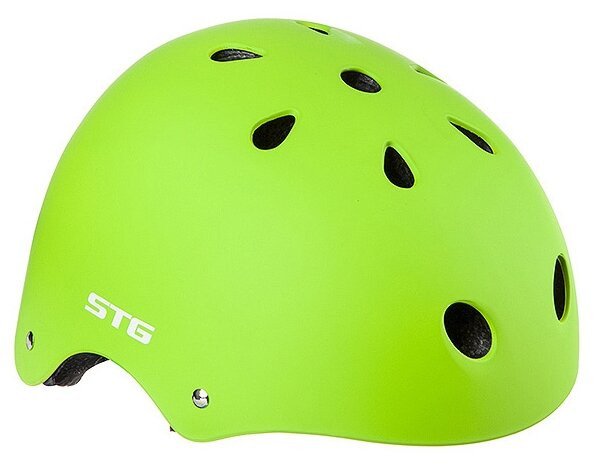Шлем STG , модель MTV12, размер  L(58-61)cm салатовый, с фикс застежкой.