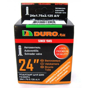 Камера DURO 24"х1,75/2,125 А/V/DHB01006