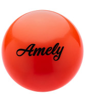 Мяч для х/г Amely AGB-101 19 см, оранжевый