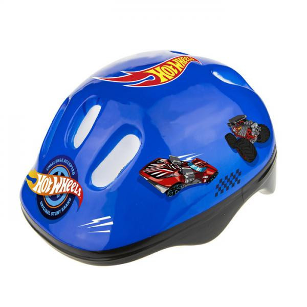 Шлем защитный детский Hot Wheels синий