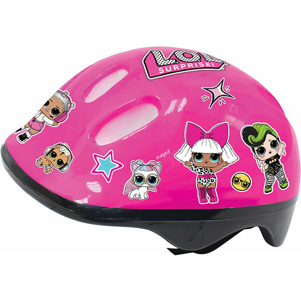 Шлем защитный детский LOL розовый