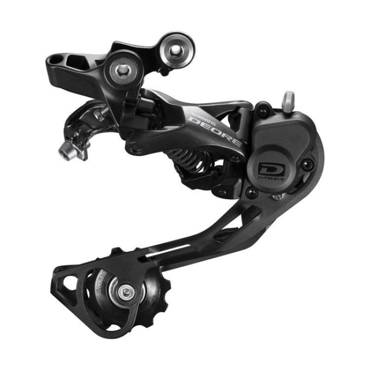 Перек-ль задний Shimano Deore, M6100, SGS, 12 ск., черн.