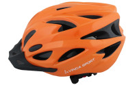 Шлем детский IN-MOLD с регулировкой,  размер S(48-52см), оранжевый, инд.уп.Vinca Sport