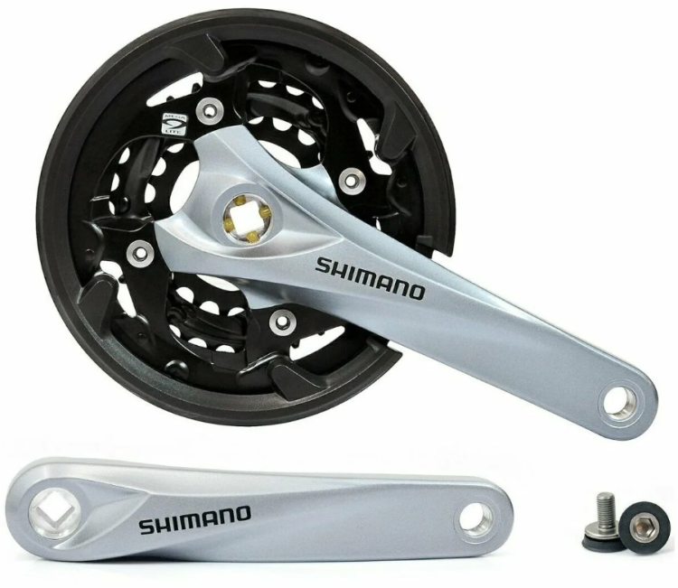 Система Shimano Acera, M3000, 175мм, Кв, 40/30/22T, черн, с защ