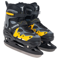 Раздвижные коньки Freese black-yellow/черно-желтый р.35-38