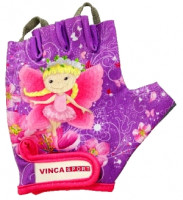 Перчатки велосипедные детские, Mila, фиолетовые, размер 4XS