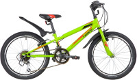 20" RACER, зеленый, сталь, 6 скор., V-Brake