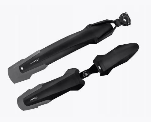 Крылья 27.5"-29" SIMPLA ADHD с амортизаторами быстросъемные черные