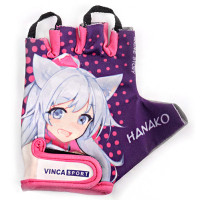 Перчатки велосипедные, HANAKO, фиолетовые, 6XS