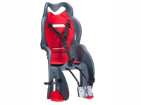 Кресло детское на раму Sanbas темно-серое с красной накладкой, 22кг, Италия (HTP)