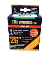 Камера DURO 26"x1,75/2,125 F/V-52/DHB01017 Камера DURO 26"x1,75/2,125 F/V-52/DHB01017