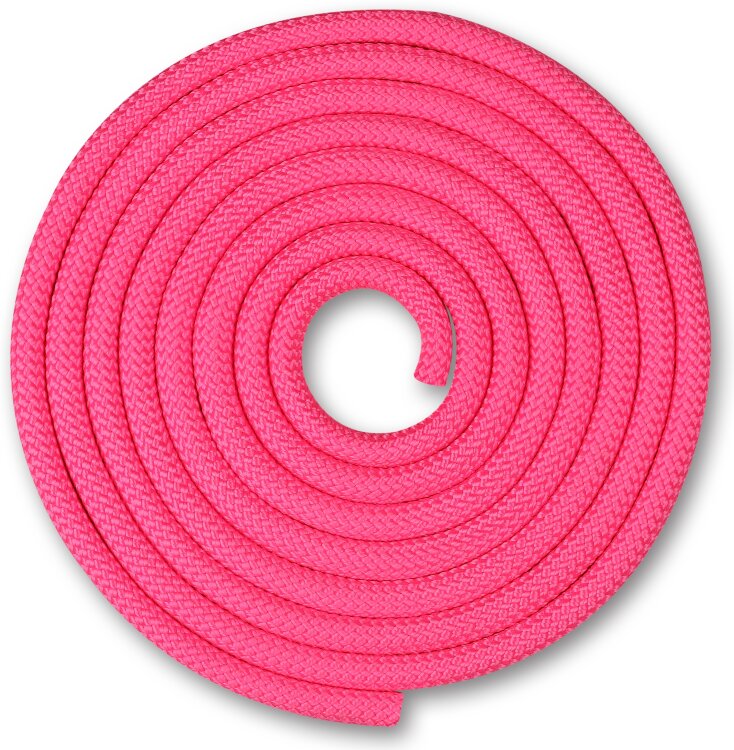 Скакалка для художественной гимнастики Утяжеленная 180 г INDIGO Розовый