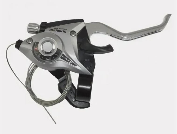 Шиф/Тор р. Shimano Tourney, EF51, прав, 8ск, тр.+оплетк, цв. се