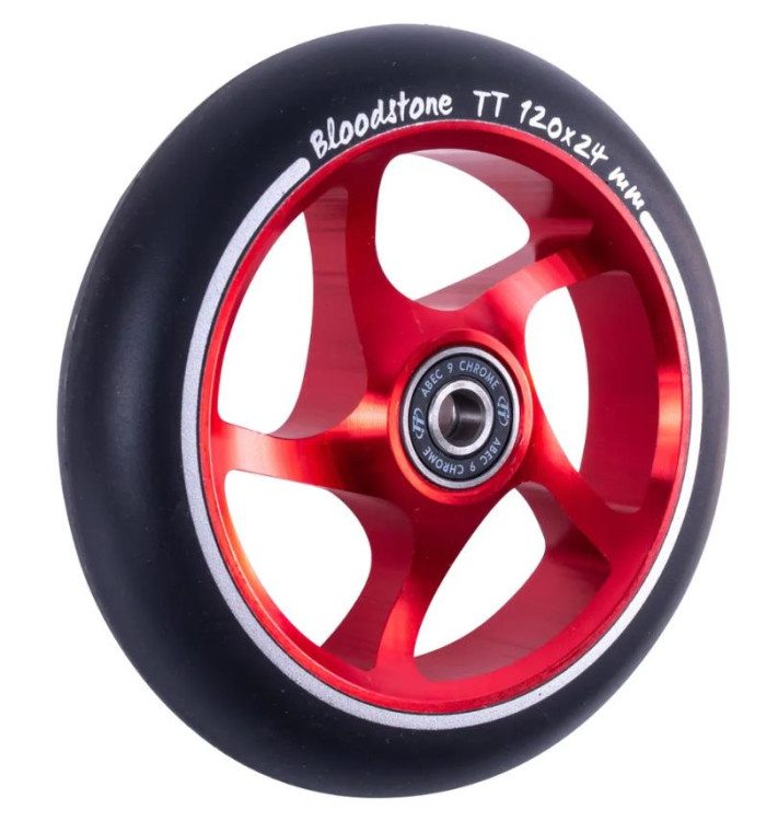 Колесо для самоката X-Treme 120*24мм, Bloodstone, black
