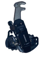 Перек-ль задний Shimano Tourney, TY200, SS, 6/7ск. крепление на ось, цв. черн., б/уп.