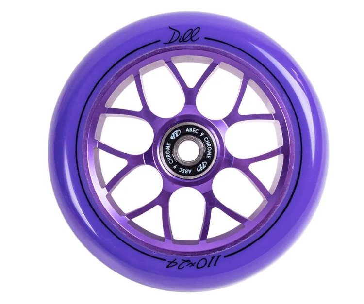 Колесо для самоката X-Treme 110*24мм, Dill, purple