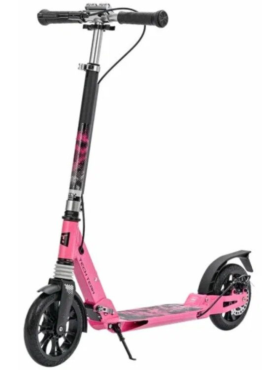 Самокат TECH TEAM City scooter Disk Brake pink