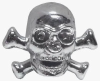 Колпачок на ниппель ЧЕРЕП С КОСТЯМИ