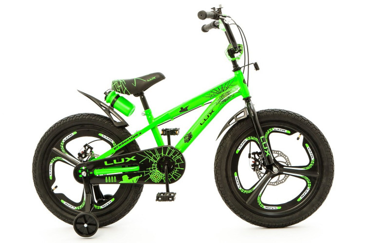 Велосипед 20" ZIGZAG LUX (DISK) (ЛИТЫЕ ДИСКИ) зеленый