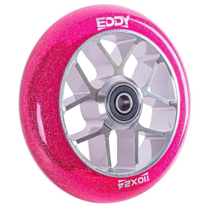 Колесо для самоката X-Treme 110*24мм Eddy pink
