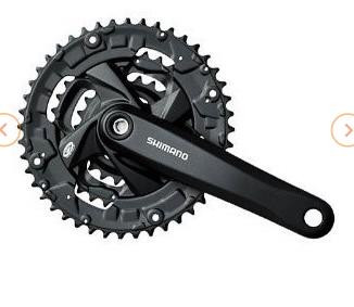 Система Shimano Acera, M371, 175мм, Кв, 44/32/22, с болтами, черн