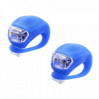 Комплект декор.фонарей (2 диода бел.свеч.,2 диода крас.свеч.,2 реж. работы),синий,инд.уп.Vinca Sport