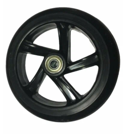 Колесо для самоката, полиуретан, ABEC 7, диам.145*30мм, черное
