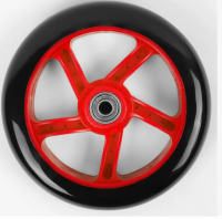 Колесо для самоката, полиуретан, ABEC 7, диам.145*30мм, красное