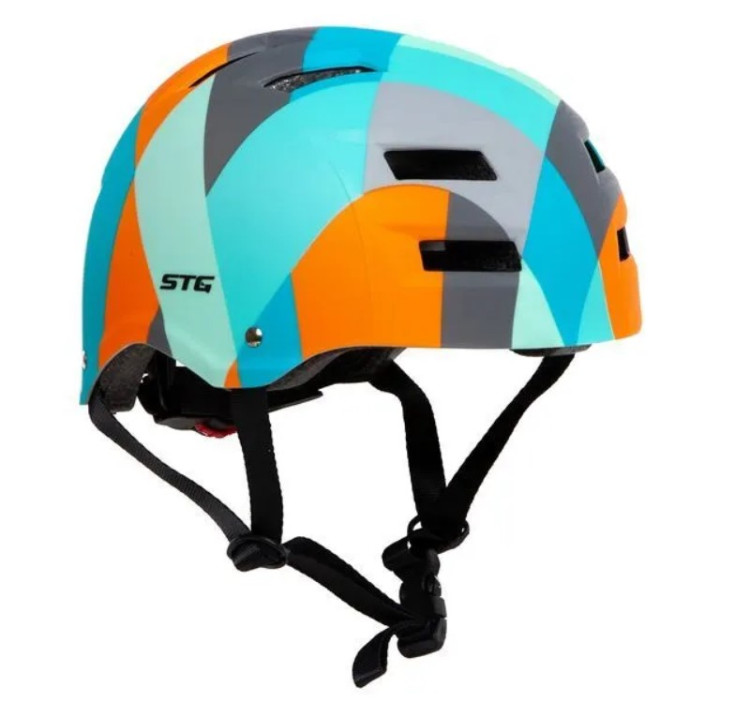 Шлем STG , модель MTV1, размер  M(55-58)cm Color с фикс застежкой.